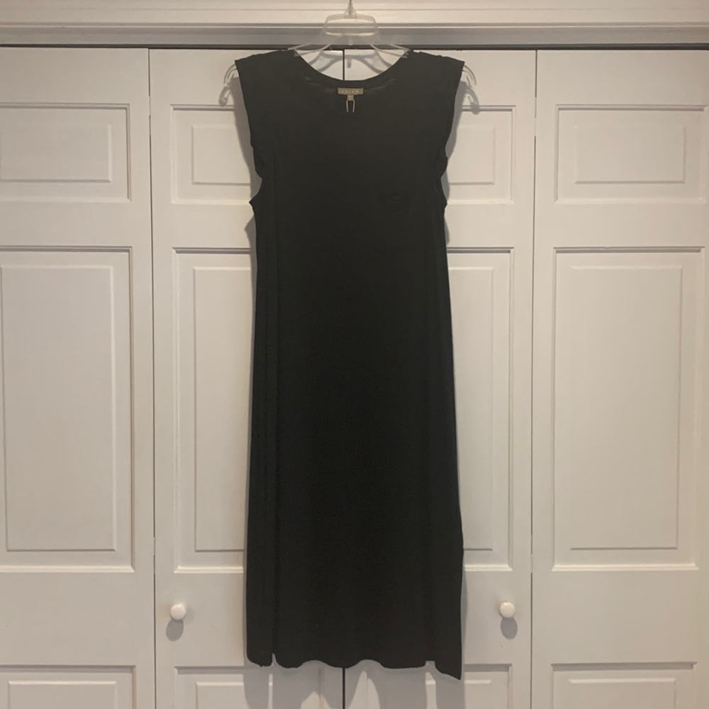 Lilla P Ruffle Detail Sleeveless Dress